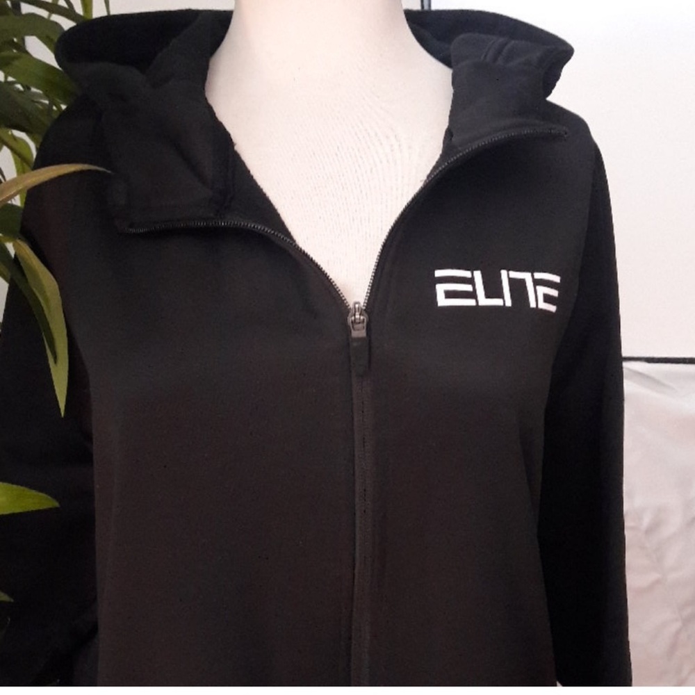 Nike Elite Womens Full Zipper Hoodie Sweatshirt Dry Fit XL
